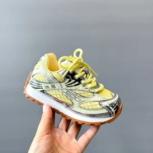 Toddler Kids Ankle Orbit Metallic Running Sneaker Children Casual Fashion Trainers Boys Girls Sports Walking Glowing