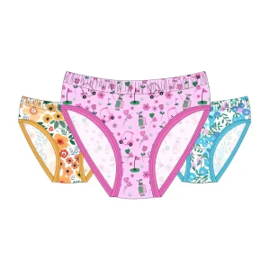 Top Quality 95%Bamboo 5%Spandex Girls Bamboo Brief Triangle Underwear Children Boxer Underwear