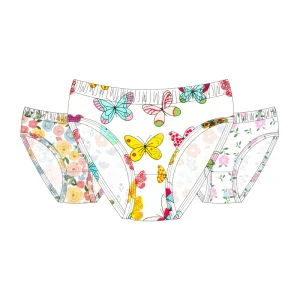 Top Selling Factory Toddler Girls’ Bamboo Briefs Breathable Comfortable Sustainable Panties Skin Friendly Kids