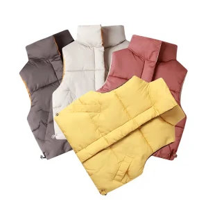 Trendy Baby Waistcoats New Children’s Down Padded Jacket Girls Fashion Outside Wear Kids Vests