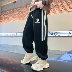 Trendy Kids Casual Track Pants New Knit Sweatpants for Boys Trendy Kids Casual Track Pants New Knit Sweatpants for Boys