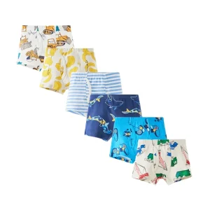 US Market ODM OEM Brand Little Kid Children 4T 5T Boys Underwear Underpants Underwear Panties Set Pants