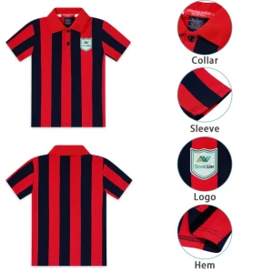 USA American Style Summer Polyester Jersey T Shirt Breathable Short Sleeve for Polo for Girls Sport School Uniform Workout Team