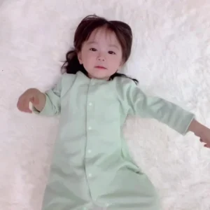 Unisex Baby Jumpsuit Cotton Long Sleeve Romper One Piece Summer Clothing for Girls and Boys Short Sleeve Length