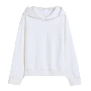 Unisex Basic 250G French Terry Hooded Sweatshirts Boys Girls Oversize Loose Hoodies