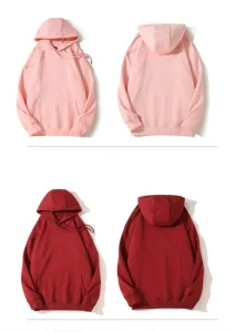 Unisex Cotton Blank Hoodies Custom Streetwear Sweatshirt Boys Hoodies Sweatshirts