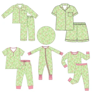 Unisex Kids Bamboo Pajamas Mystery Box Sleepwear Boys Girls Character Bamboo Pajamas