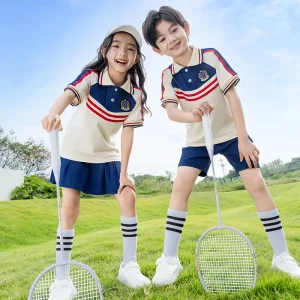 Unisex Kids Polo T Shirt Plain Boys Girls School Uniform Casual Sports Uniform Baseball Uniform