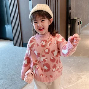 Warm Toddler Girls Sweater Designs Kids Sweater Soft Comfortable Girls Clothing
