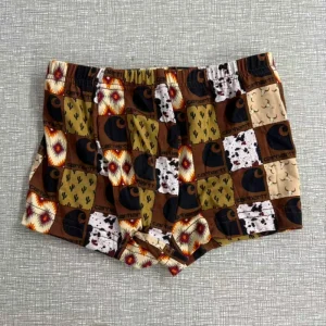 Western Printed Children’s Underwear Breathable Spandex Bamboo Fiber Boys’ Four Cornered Boxers & Briefs