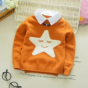 Winter Baby Clothes Design Handmade Baby Boy Sweater From China
