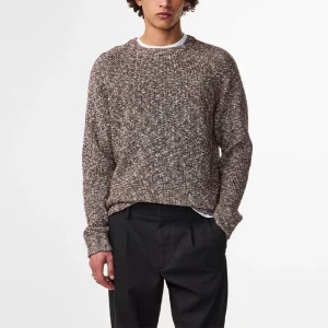 Winter Causal Manufacturers’ Cotton Men’s Sweater for Boys Hombre Sweater Color Yarn Fine Rib Knit Crew Neck Sweater