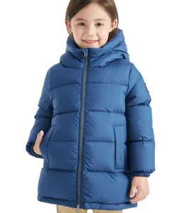 Winter Children Clothes Kids Warm Long Hooded Jackets Teenage Baby Boys Girls Bubble Padded Parka Coats