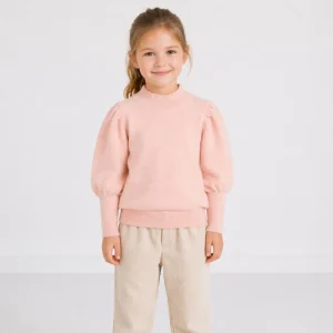 Winter Children’s Pullovers Wool Cashmere Solid Color Girls’ Custom Knit Long Sleeve Warm Baby Pullover Sweater