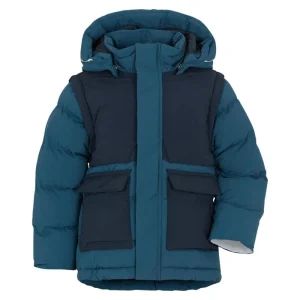 Winter Fashionable Bomber Jacket for Boys Kids Hooded Zippered with Waterproof Pocket Closure Breathable and Windproof Coat