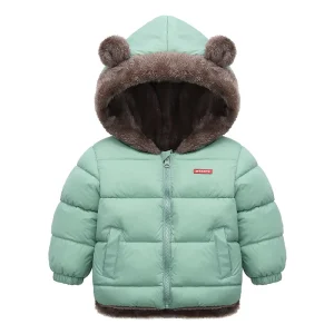Winter Girls and Boys Padded Jacket Super Warm and Comfortable Kids Coat Factory Price