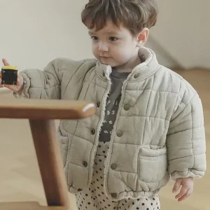Winter Kids Clothes Baby Velvet Padded Coats Baby Boys’ Jackets