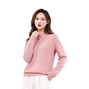 Winter Ladies Pullover Sweater, 100% Cashmere