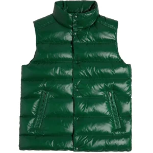 Winter OEM Girls Casual Waterproof Sleeveless Kids Coat Custom Puffer Down Vest