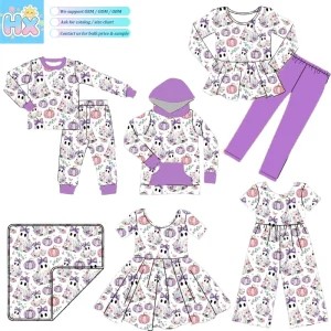 Winter Plus Size Kids Pumpkin Halloween 2 Piece Romper Set Blanket Toddler Newborn Boys Girls Baby Sleepwear Infant Pajamas