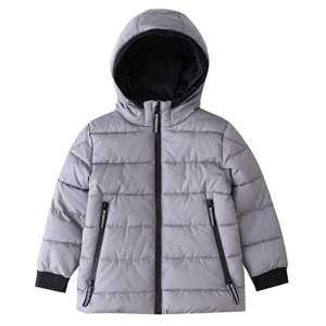 Winter Puffer Jacket for Boys Outdoor Clothing with Padding for Kids Jackets
