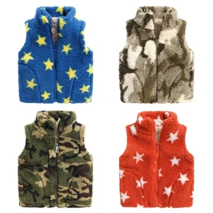 Winter Waistcoats Outerwear Boutique Kid Girls Faux Fur Vest
