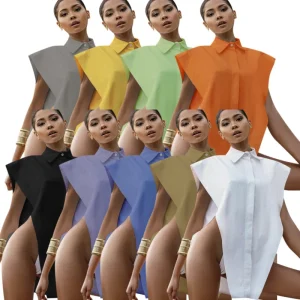 Women Blouse Shirt for Girls Casual Sexy Clothing Ladies Tops Shirts for Women Tops Summer Tops Women