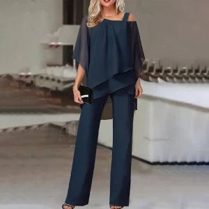 Women Clothing Summer Jumpsuits Pants Girls Clothes Two Piece Set Jumpsuits for Ladies