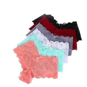 Women Lace Boyshort Sexy Floral Panties S L Girls Low Rise Underwear Ladies Comfortable Underpants Female Lingerie