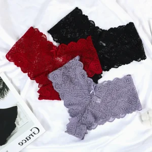 Women Lace Underwear Sexy Floral Panties S L Girls Low Rise Underwear Ladies Comfortable Underpants Female Lingerie