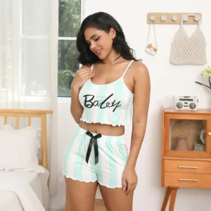 Women’s Nightwear Loungewear Women Sets Luxury Girls Sleepwears