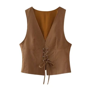 Women’s Suit Vest Women’s Vests and Sleeveless Jackets Women for Autumn