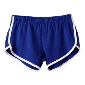 Women’s Summer Sweat Gym Fitness Shorts Custom Embroidery Print Logo Breathable Athletic Yoga Shorts for Girls