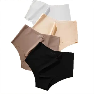 Women’s Underwear Mid Waist Female Seamless Panties For Girls Ladies