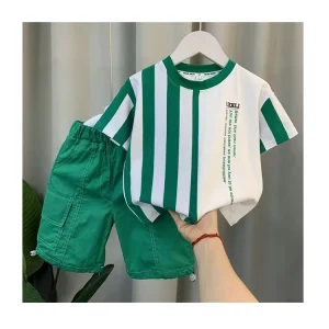 Yokids Children Summer Baby Toddler Boy Outfit Kids Boys Clothes Sets