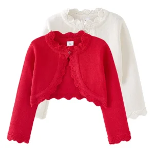 Young Lady Winter Sweater Cardigan Shawl Coat Girls 100% Cotton Anti-Pilling Knitted Jacket