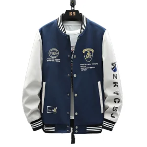 Youth New Spring and Autumn Jacket Boys Trend Baseball Uniform Student Casual Jacket