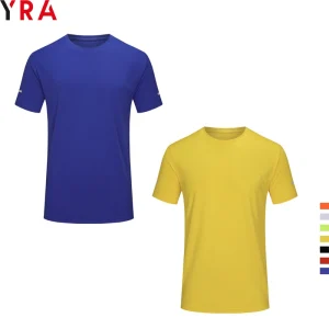 Youth Sports Training Top T Shirts 100% Polyester School Team Wear for Kids Boys for Soccer School Team