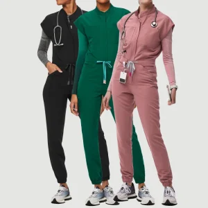 Yuhong High Quality Girls One Piece Plus Size Rompers Women Jumpsuits Playsuits Bodysuits Hospital Jogger Scrubs Uniforms Sets