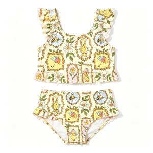 Zhengpai Arrival Kids Swimwear Girls One Piece Swimsuit Children Beachwear
