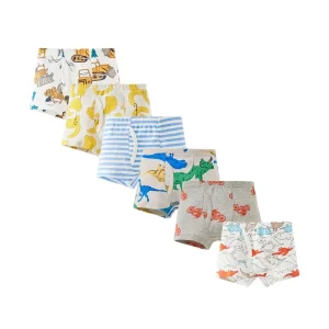 for Toddler 2 4 6 8 10 &12 Kids Boys and Girls Clothes Wears Underwear Boxers Panties